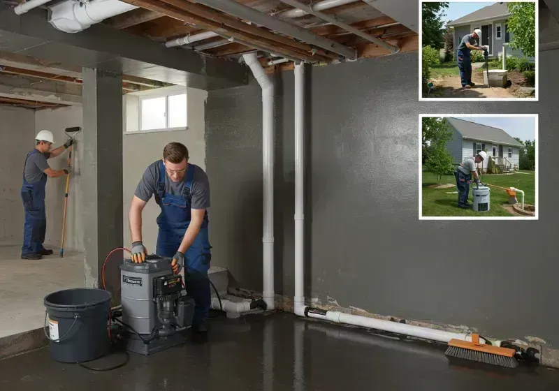 Basement Waterproofing and Flood Prevention process in Orland Hills, IL